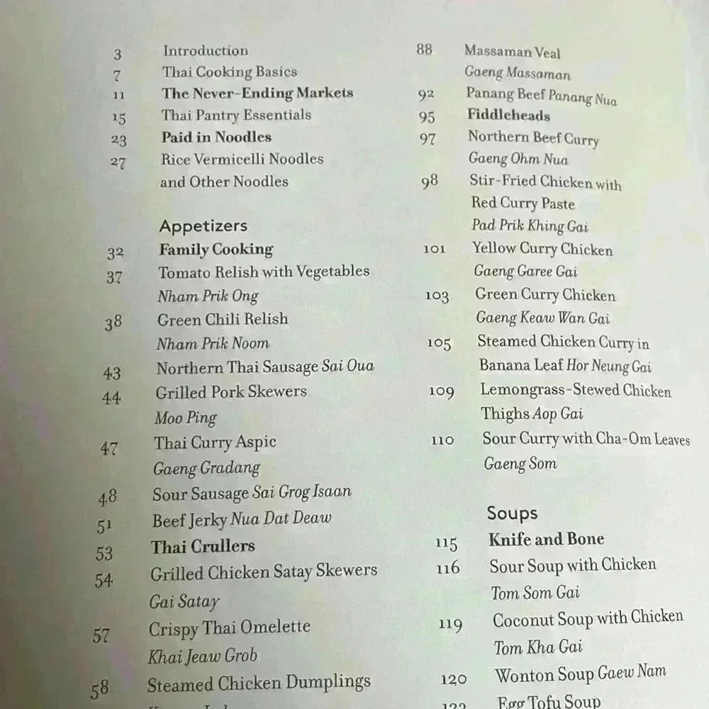 Kiin cookbook recipes and stories from Northern Thailand.